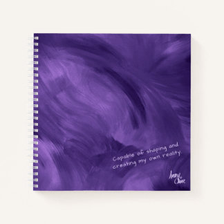 SPWW Free-Flowing Violet Haze Purple Notebook
