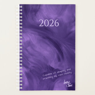 SPWW Free-Flowing Violet Haze Small Monthly Planner