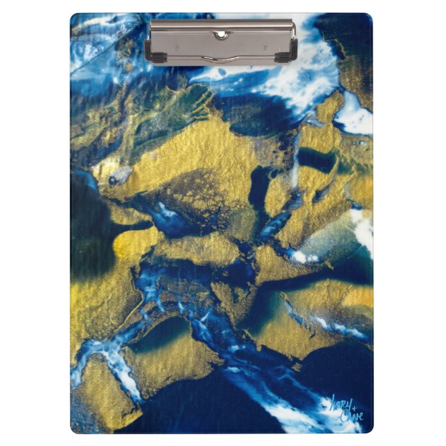 SPWW Gleaming Indigo Clipboard (Front)