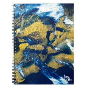 SPWW Gleaming Indigo Spiral Journal Notebook