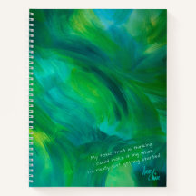 SPWW Green with Envy Green and Teal Spiral