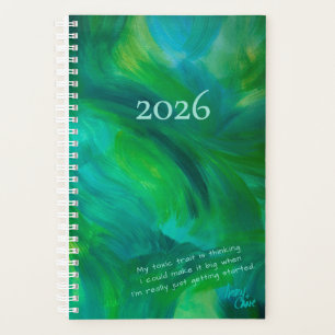 SPWW Green with Envy Small Monthly Planner