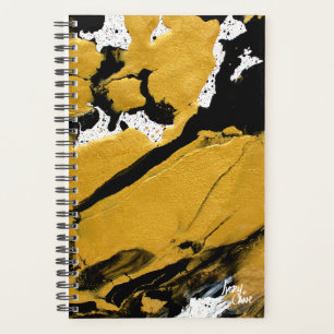 SPWW Ignited Soul Black & Gold Small Monthly Planner
