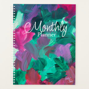 SPWW Touch of Jewel Tones Large Monthly Planner