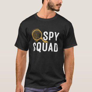 Spy Squad Detective Secret Agent T-Shirt