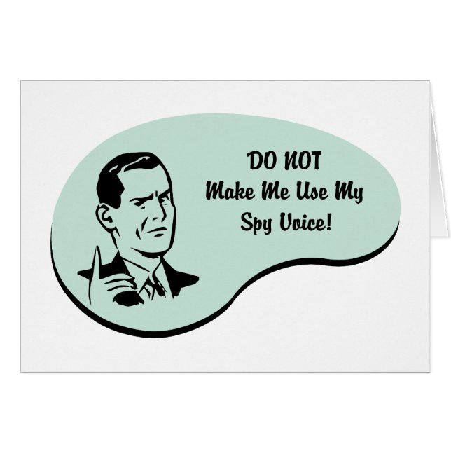 Spy Voice (Front Horizontal)