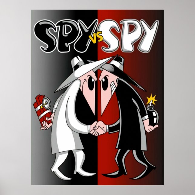 Spy vs Spy in Action Poster (Front)