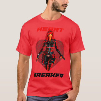 Spy Woman Heart Breaker Full Colour Variant T-Shirt