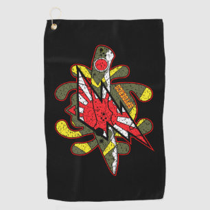 Spyderco Knives Kamikaze Zero  Golf Towel