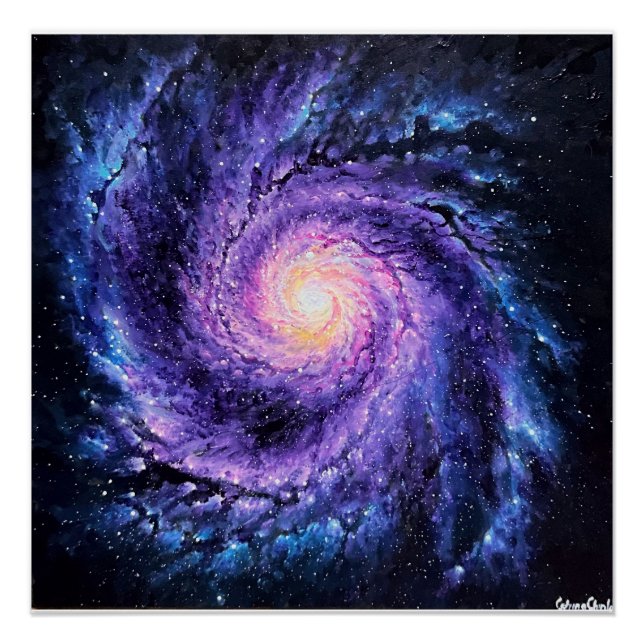 Spyral galaxy poster (Front)
