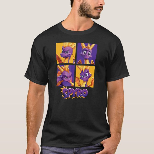 Spyro  Grid T-Shirt (Front)