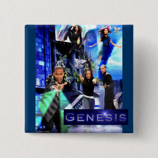 SQ "Genesis" Button - Xavier's Logo