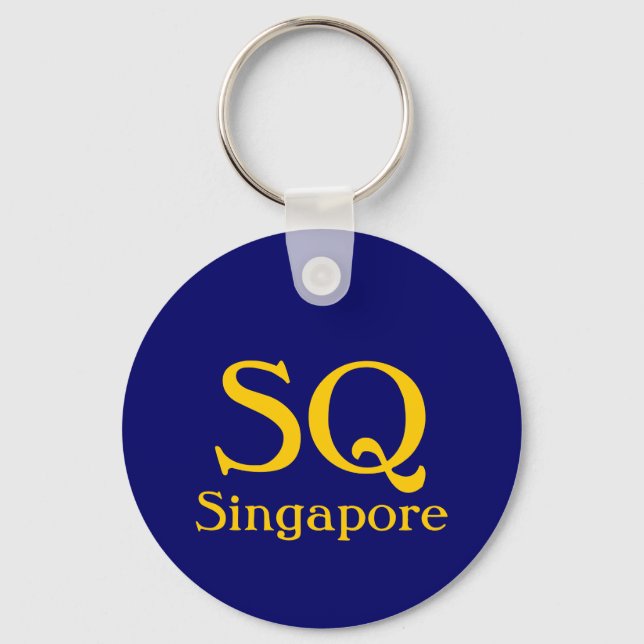 SQ, Singapore Key Ring (Front)