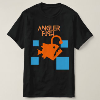 Sqare type angler fissh design T-Shirt