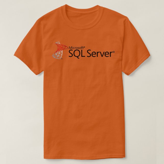 SQL Server high quality logo T-Shirt (Design Front)