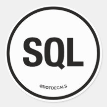 SQL Sticker