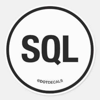 SQL Sticker