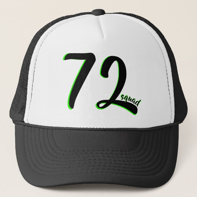 Squad 72 Trucker Hat 72marketing (Front)