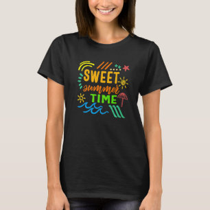 Squad Beach Sweet Summer Time Family Vacation Mode T-Shirt