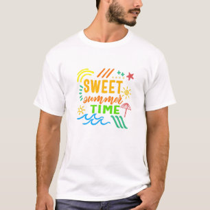 Squad Beach Sweet Summer Time Family Vacation Mode T-Shirt