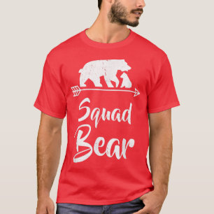 Squad Bear Matching Family Christmas Costume  T-Shirt