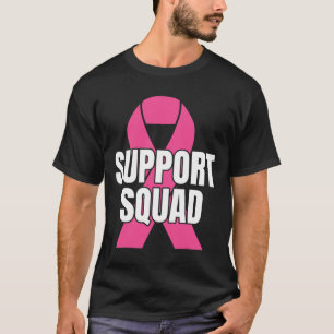 Squad Breast Cancer - In October We Wear Pink Ribb T-Shirt