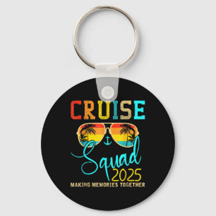 Squad Crew Cruise 2025 Summer Vacation Matching Fa Key Ring