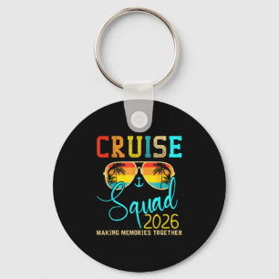 Squad Crew Cruise 2026 Summer Vacation Matching Fa Key Ring