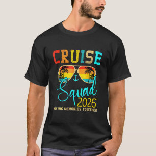 Squad Crew Cruise 2026 Summer Vacation Matching Fa T-Shirt