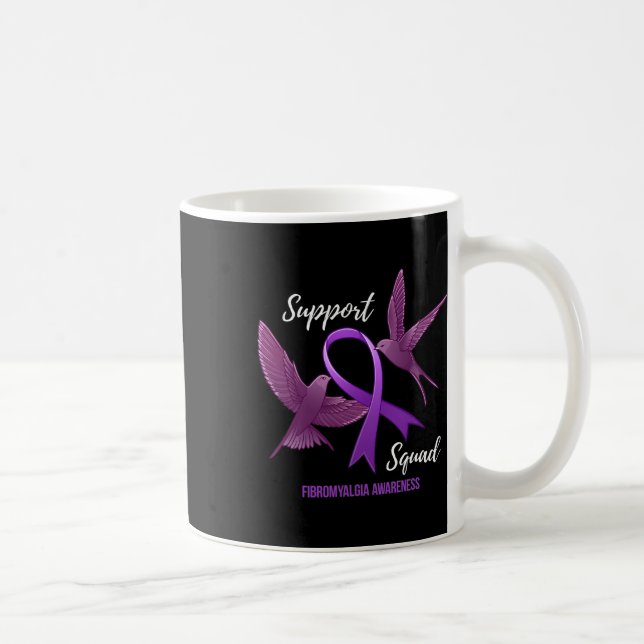 Squad Fibromyalgia Awareness  Coffee Mug (Right)