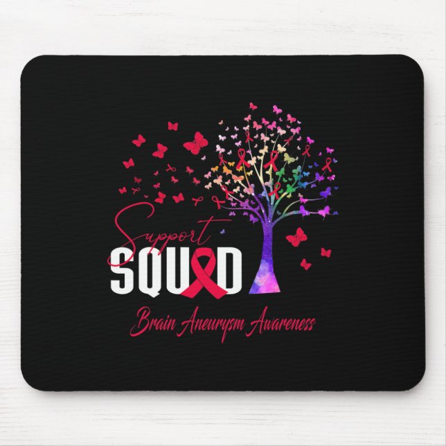 Squad For Brain Aneurysm Awareness  Mouse Pad (Front)