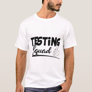 Squad Funny Exam Test Day Gifts For Students T-Shirt