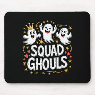 Squad Ghosts Matching Funny Halloween 1 Mouse Pad
