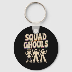 Squad Ghosts Matching Funny Halloween 3  Key Ring