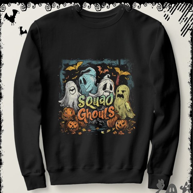 Squad Ghouls | ExDesigner | Halloween Sweatshirt (Creator Uploaded)