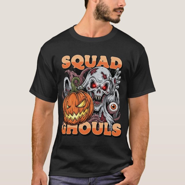 Squad Ghouls - Haunted Halloween Gathering 3 T-Shirt (Front)