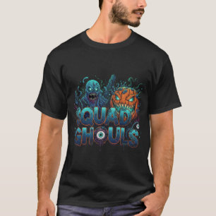 Squad Ghouls Underwater Halloween Horror T-Shirt
