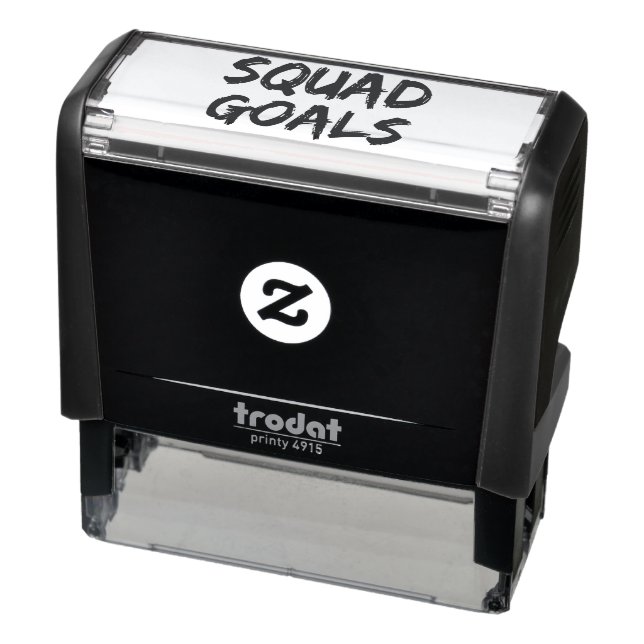 Squad Goals custom marker print  Self-inking Stamp (Product)