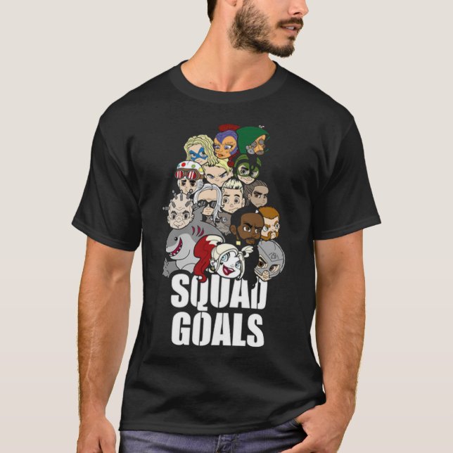 Squad Goals Essential  T-Shirt (Front)
