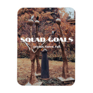 Squad Goals Flexible Photo Magnet for Besties