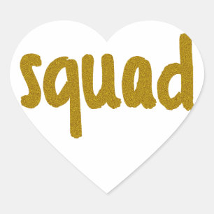 Squad Heart Sticker