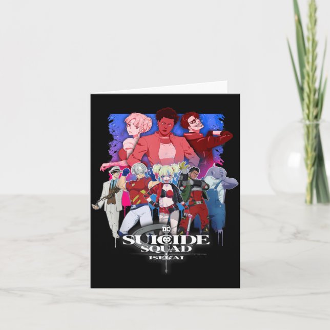 Squad Isekai Ready To Fight Design Card (Front)