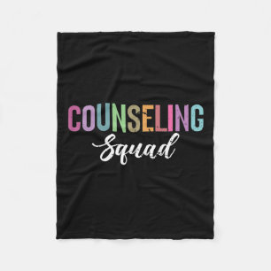 Squad Mental Health Awareness Fleece Blanket
