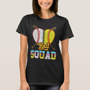 Squad Of Both Half Sell Softll Ice Cream Drip T-Shirt