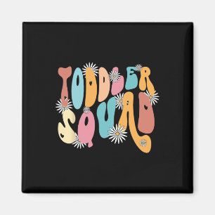 Squad Pre K Kindergarten Teacher Back To School Magnet