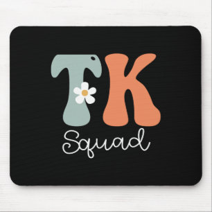Squad Retro Groovy Vintage Happy First Day Of Scho Mouse Pad