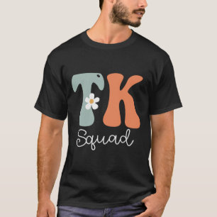 Squad Retro Groovy Vintage Happy First Day Of Scho T-Shirt