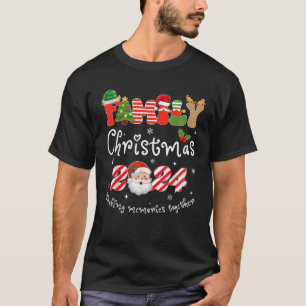 Squad Santa Elf Funny Matching Family Outfit Vacat T-Shirt