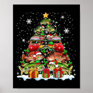 Squad Santa Salmon B Grouper Fishes Collection Xma Poster