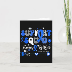 Squad Strong Together Groovy Ataxia Awareness Card